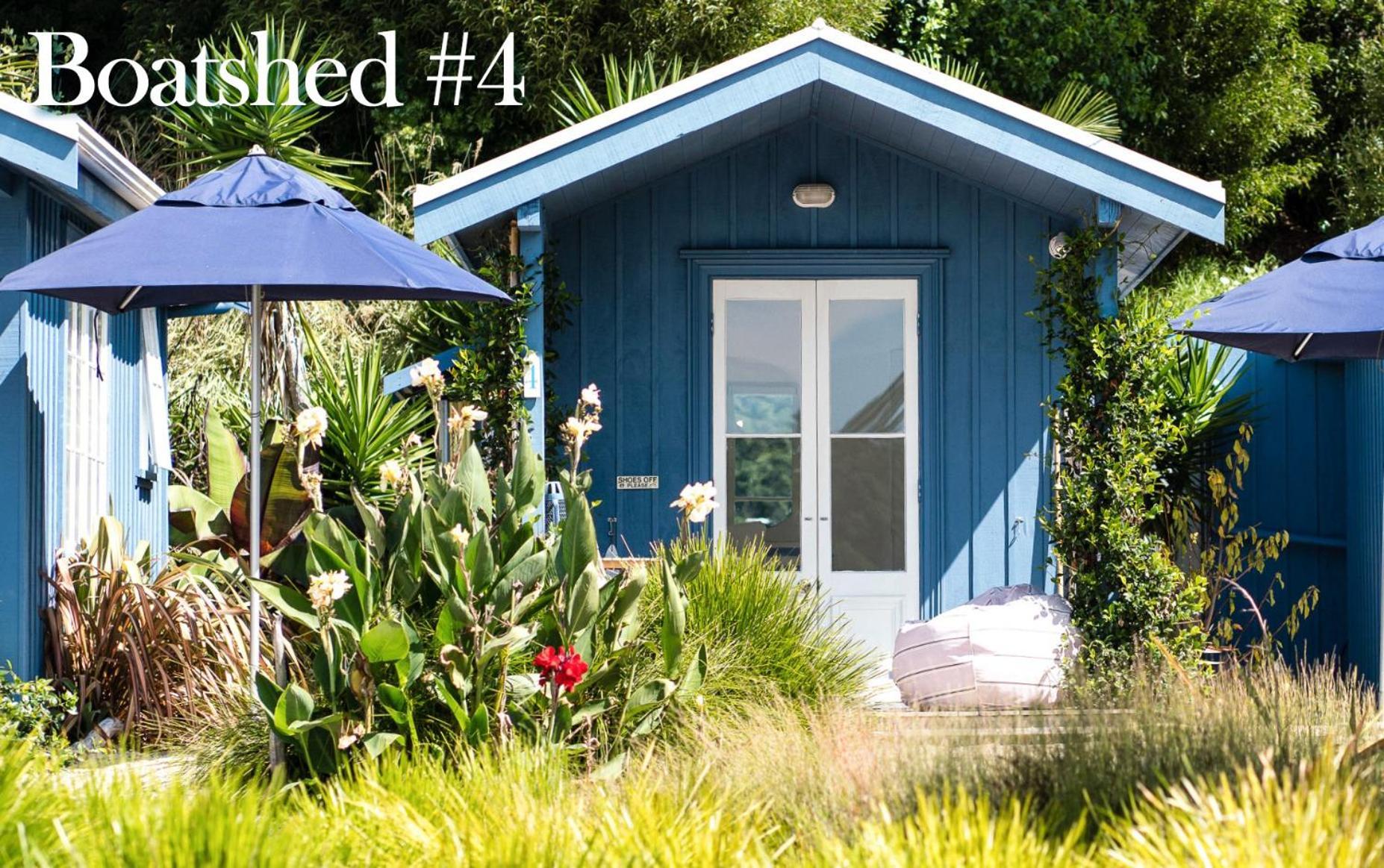 شقة Boatsheds On The Bay, Waiheke Island Ostend الغرفة الصورة