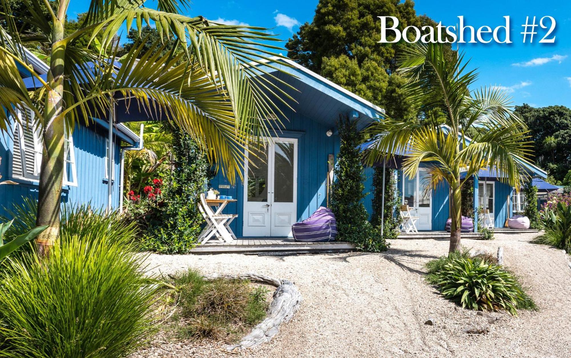 شقة Boatsheds On The Bay, Waiheke Island Ostend الغرفة الصورة