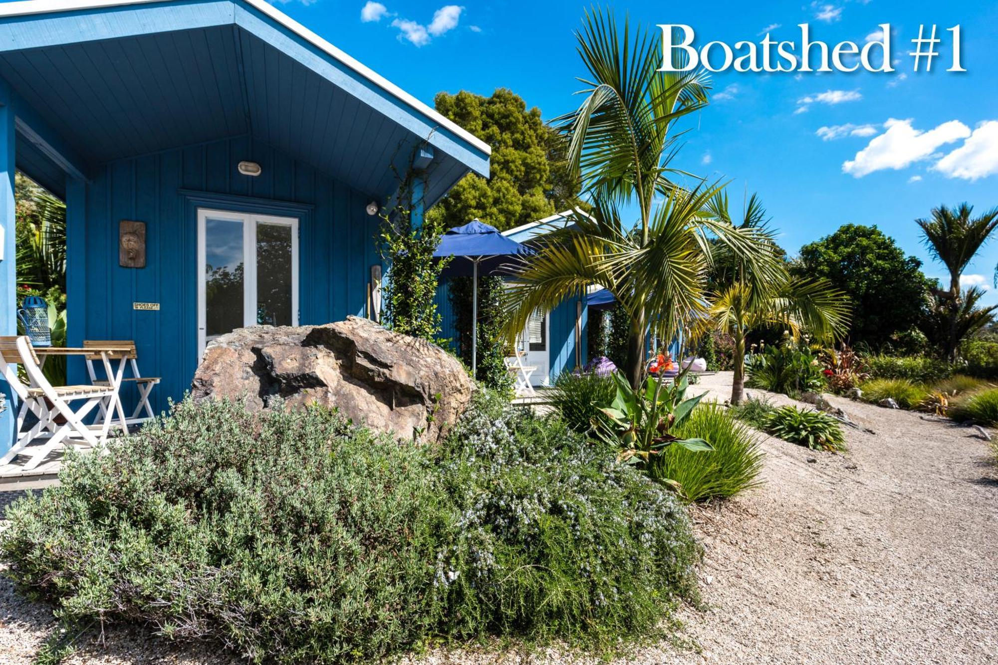 شقة Boatsheds On The Bay, Waiheke Island Ostend الغرفة الصورة